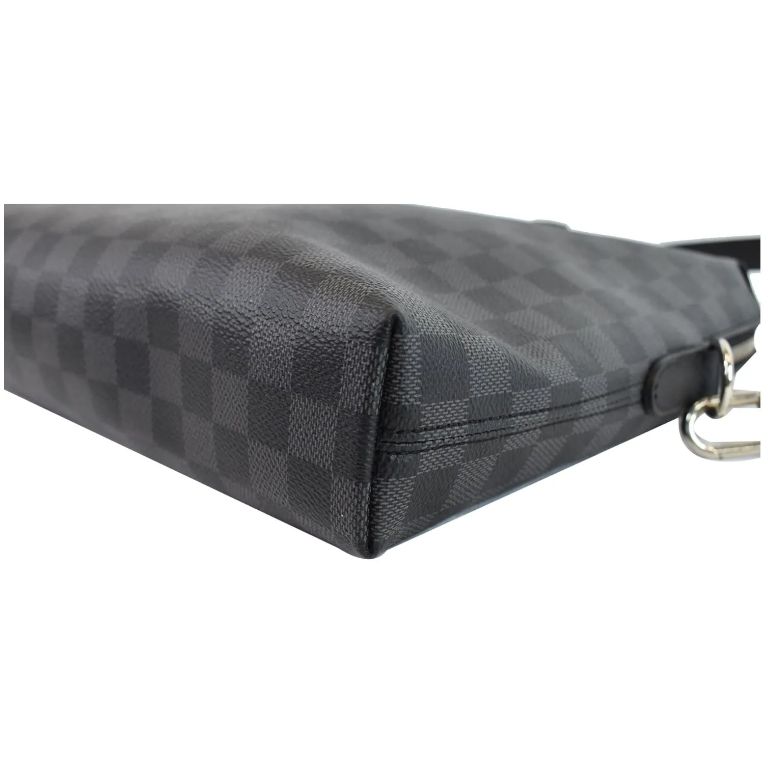 LOUIS VUITTON Porte-Documents Jour Graphite Briefcase Shoulder Bag Black - 20% OFF
