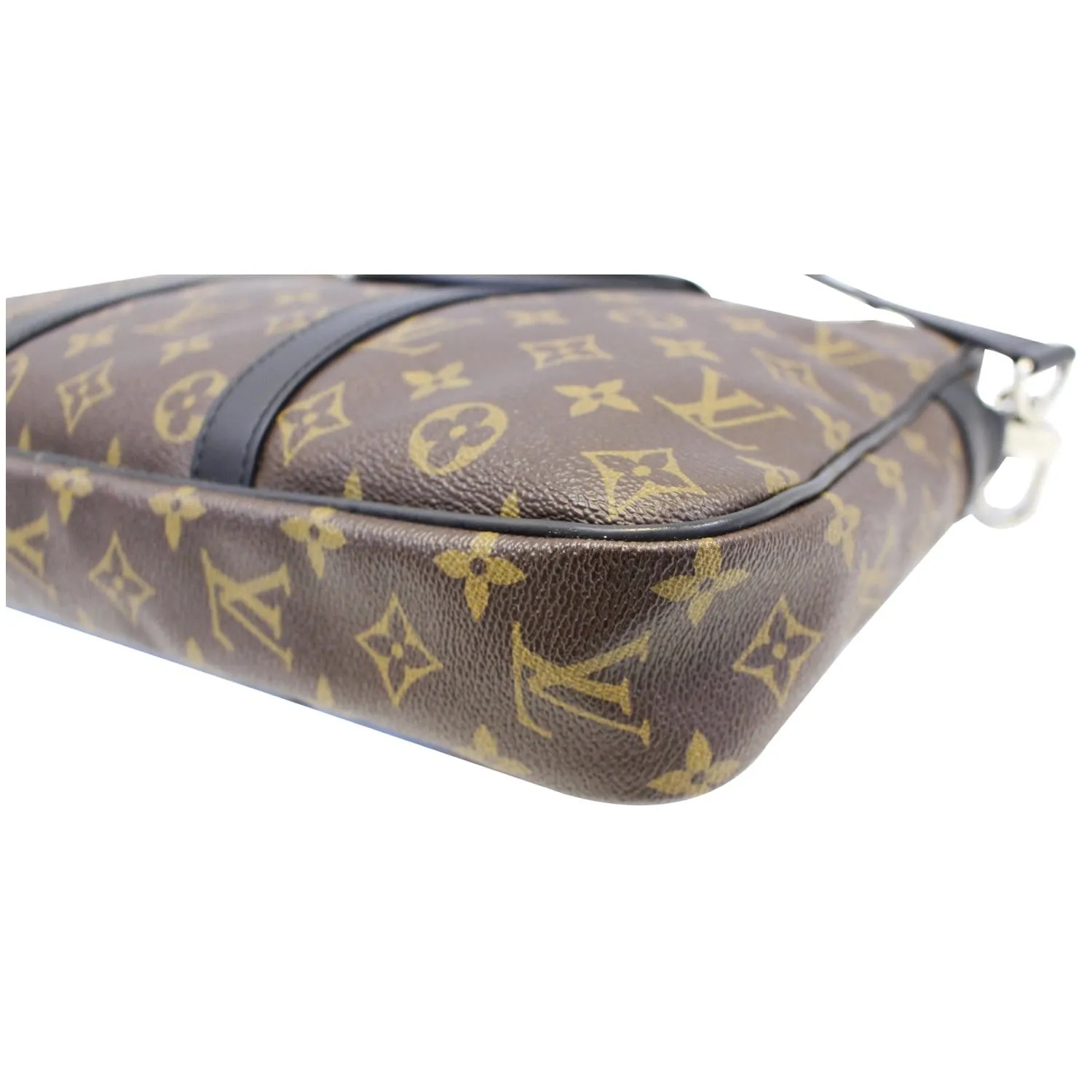 LOUIS VUITTON Porte-Documents Voyage PM Monogram Macassar Briefcase - 15% OFF