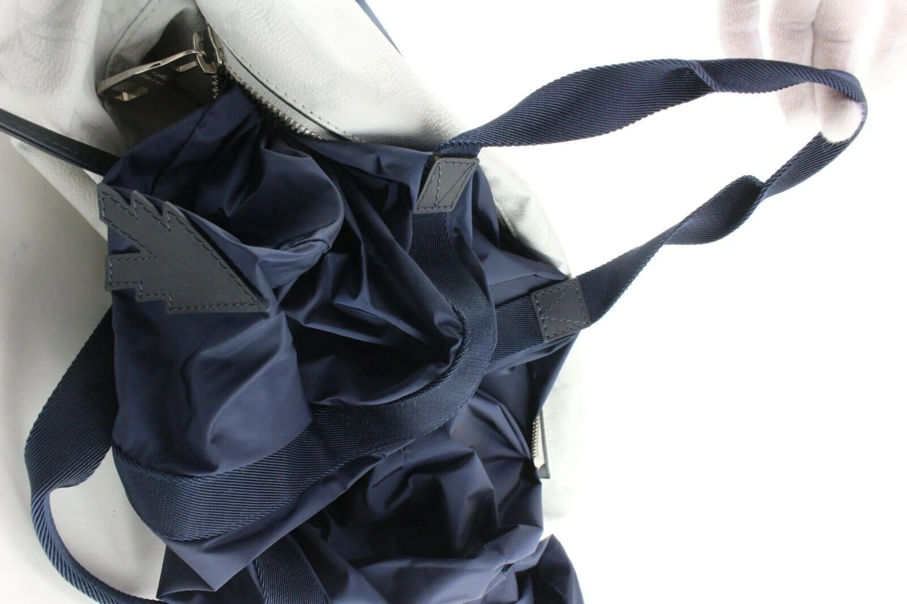 Louis Vuitton White Monogram Antarctica Ultralight Backpack 2LV0413C