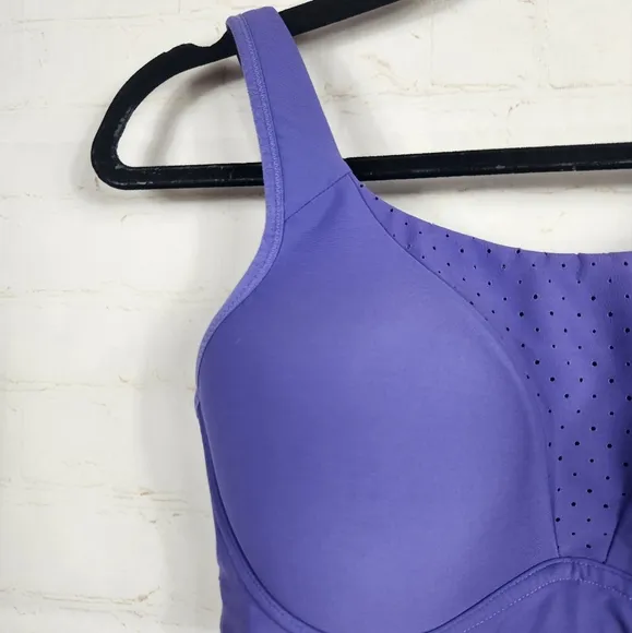 Lululemon Run Times High Support Run Sports Bra in Charged Indigo Purple 34D
