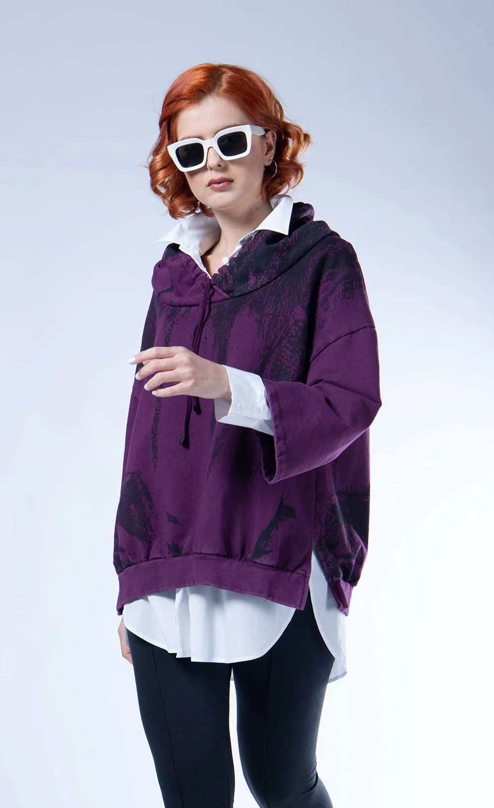 Luukaa Aubergine Sweatshirt