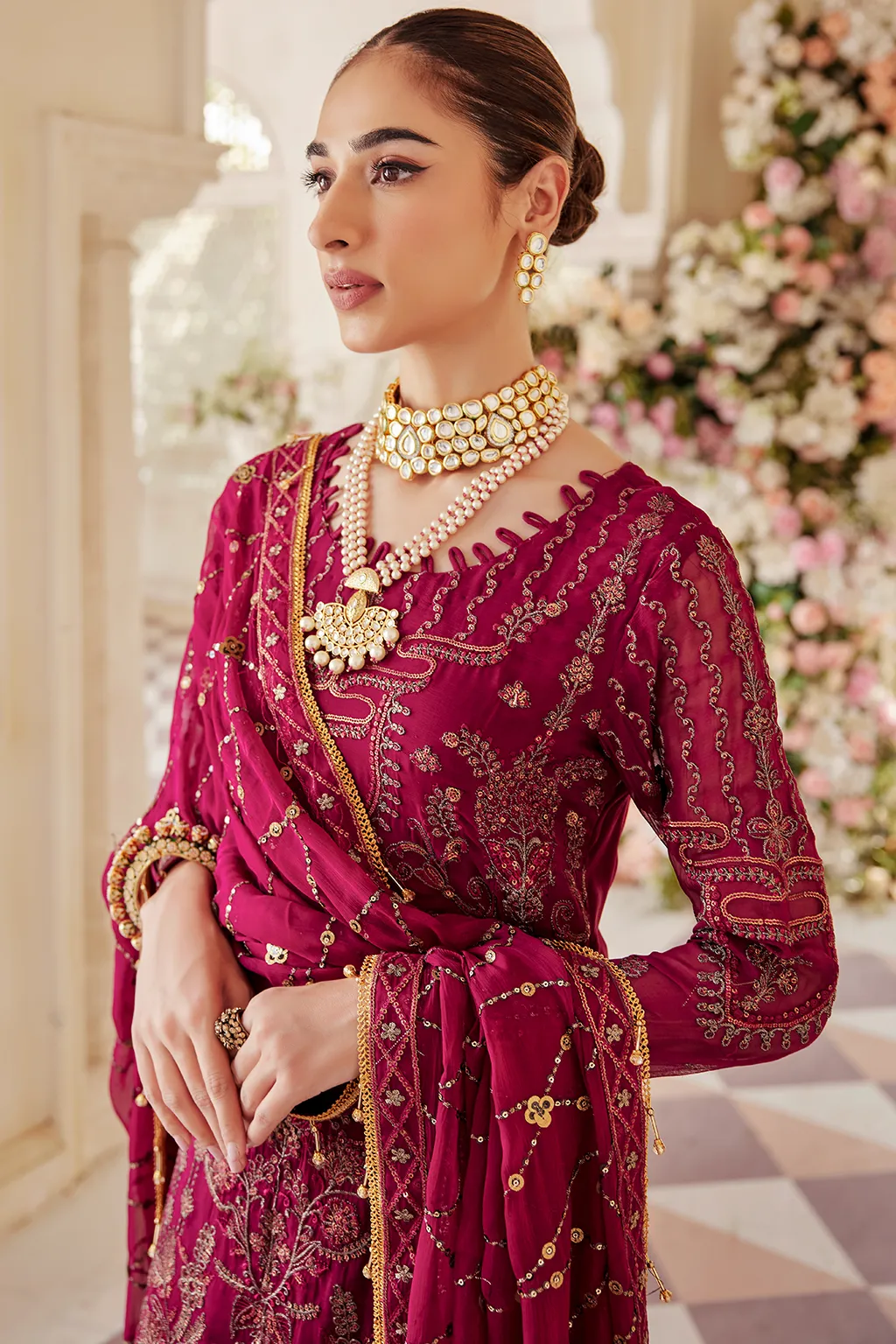 LX 09 | Collections Emaan Adeel Luxe Chiffon Collection 2023 | Unstitched and Stitched RTW Chiffon Embroidered Suits