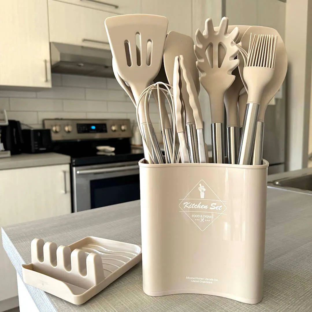 Lyon Silicone Kitchen Utensils Set
