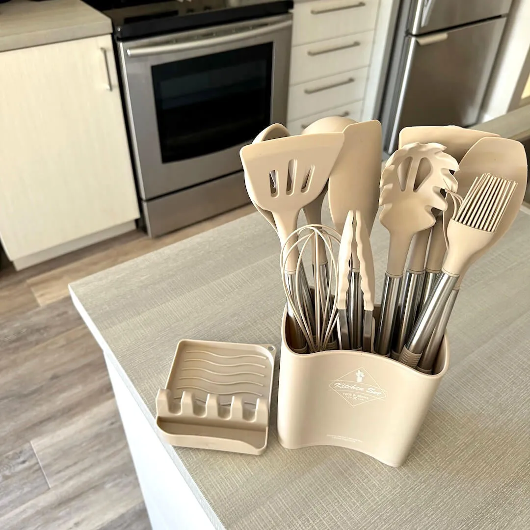 Lyon Silicone Kitchen Utensils Set