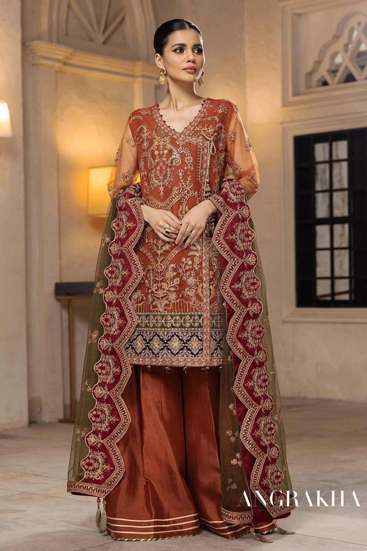 Makbule | Alizeh Fashion Muhtesem Festive Collection 2022 | Unstitched Embroidered Chiffon Suits