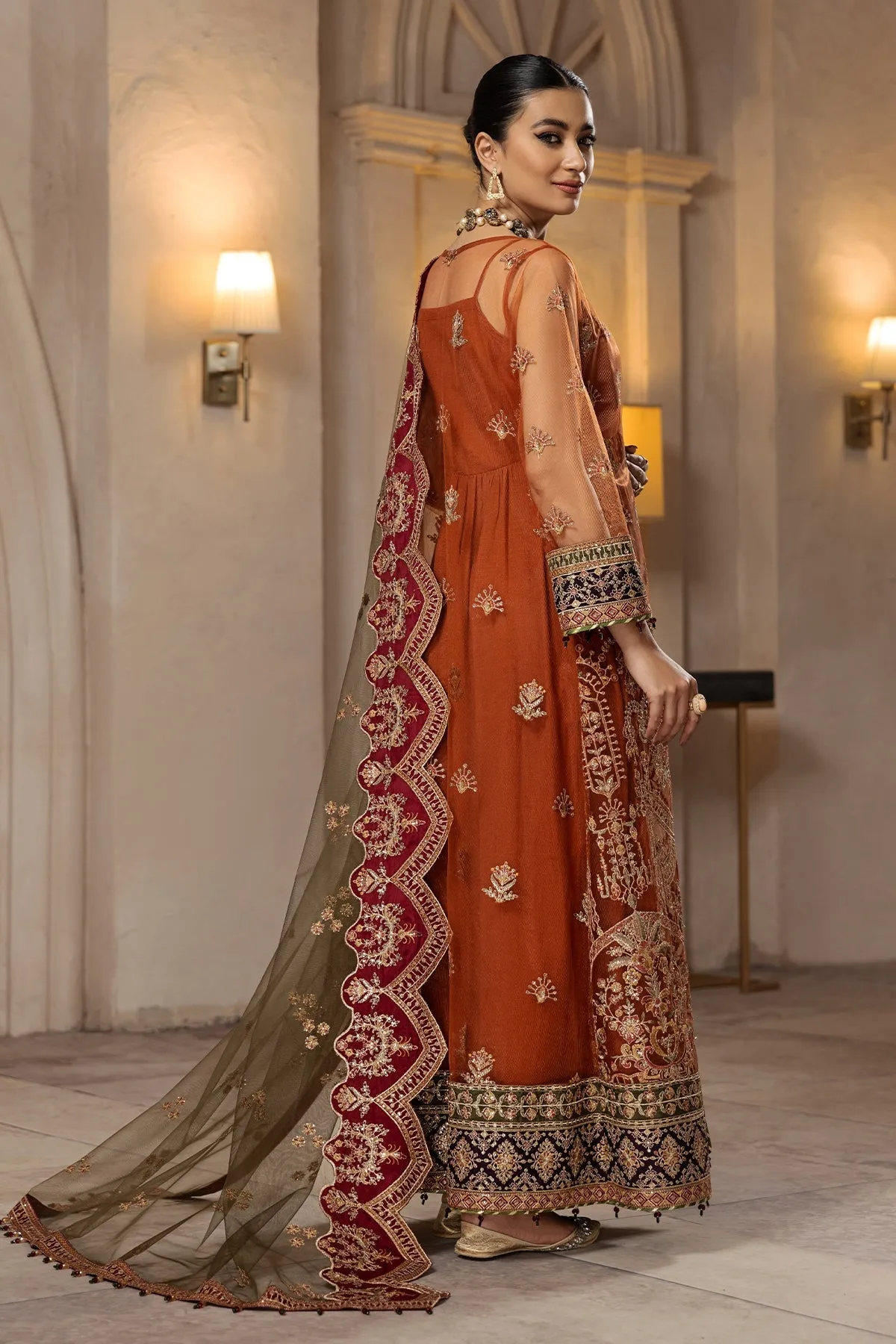 Makbule | Alizeh Fashion Muhtesem Festive Collection 2022 | Unstitched Embroidered Chiffon Suits