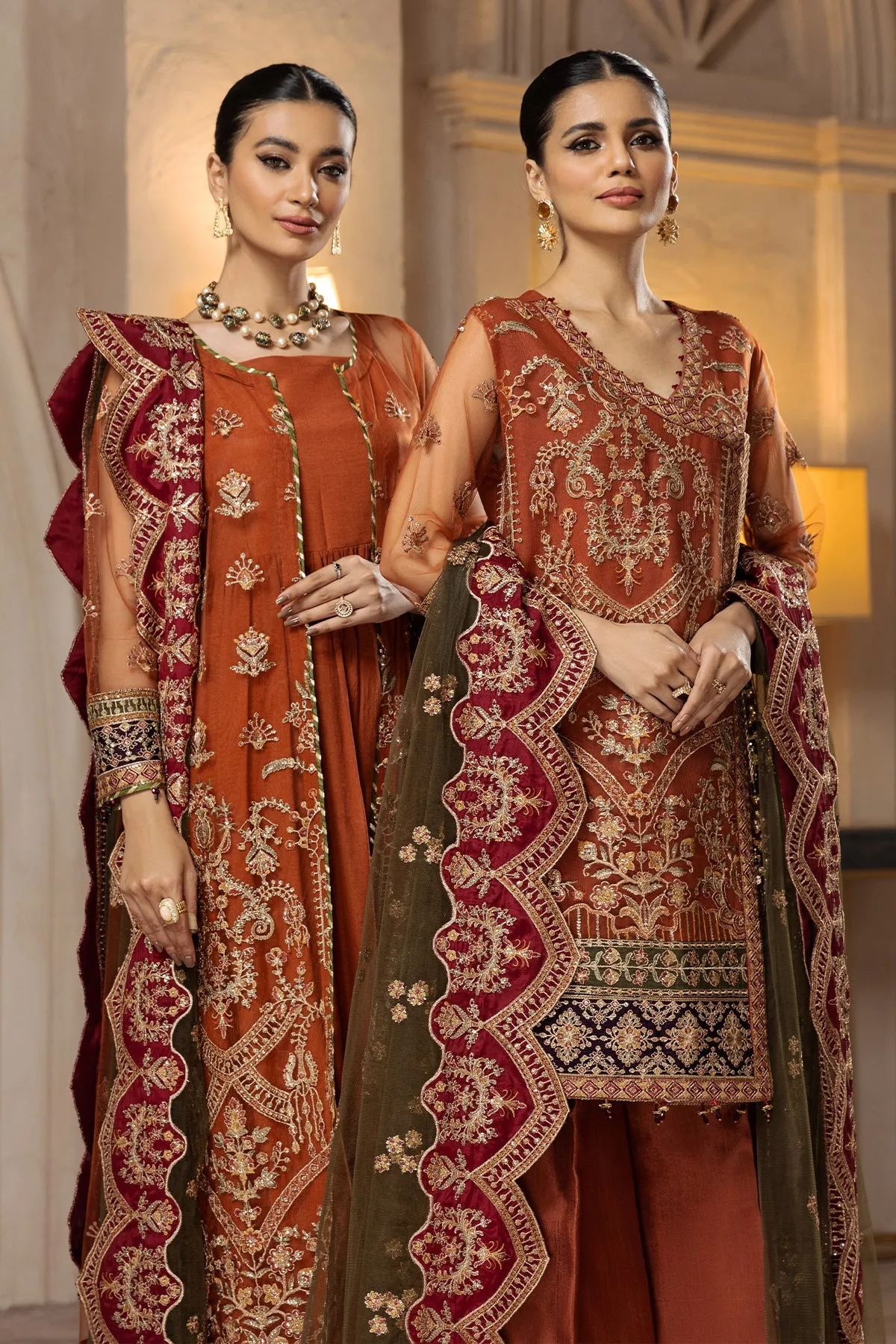 Makbule | Alizeh Fashion Muhtesem Festive Collection 2022 | Unstitched Embroidered Chiffon Suits