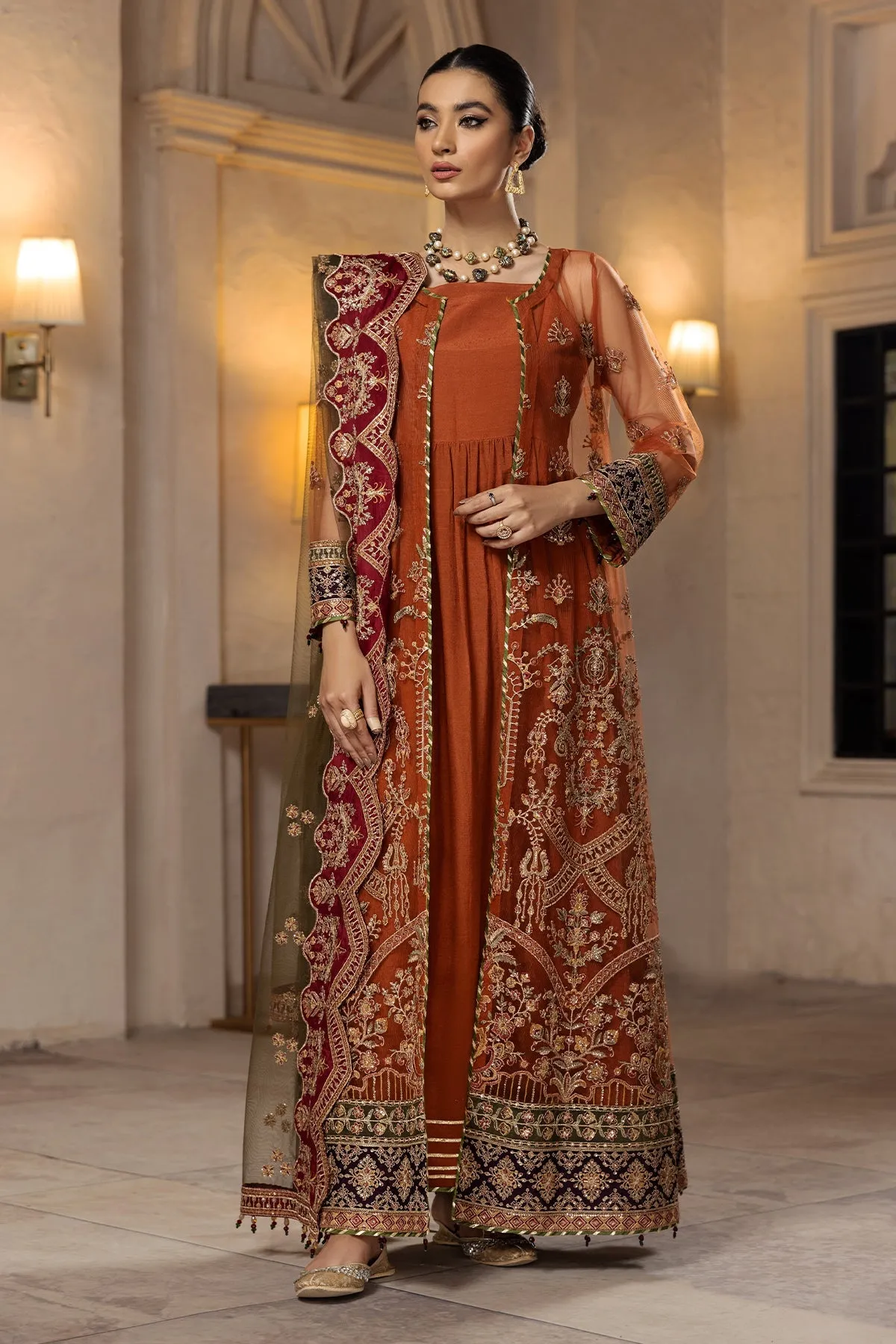 Makbule | Alizeh Fashion Muhtesem Festive Collection 2022 | Unstitched Embroidered Chiffon Suits