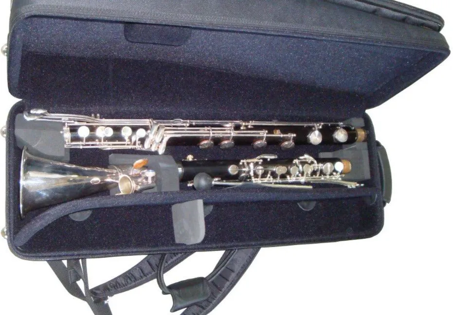 Marcus Bonna Double Case for Bass Clarinet (Low C) and Clarinet- Nylon