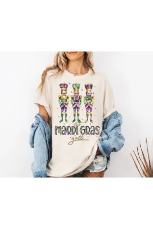 Mardi Gras Nutcracker Comfort Colors T-Shirt