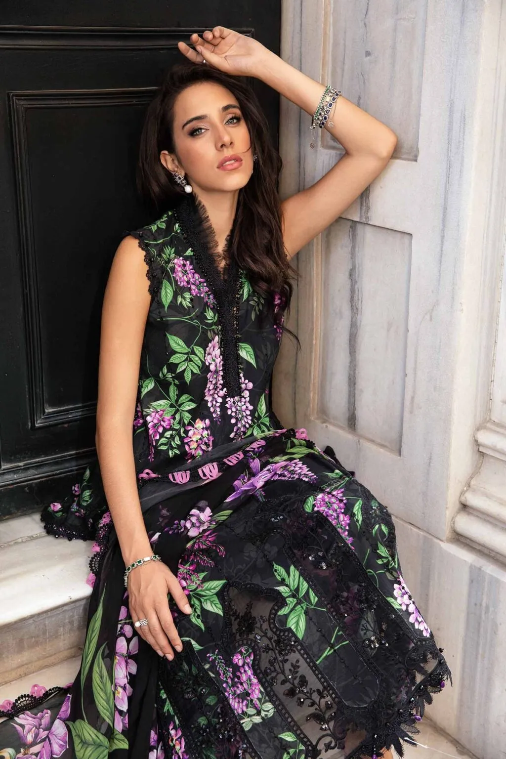 MARIA B | M-Prints Fall Edit 2024 | MPT-2301-B