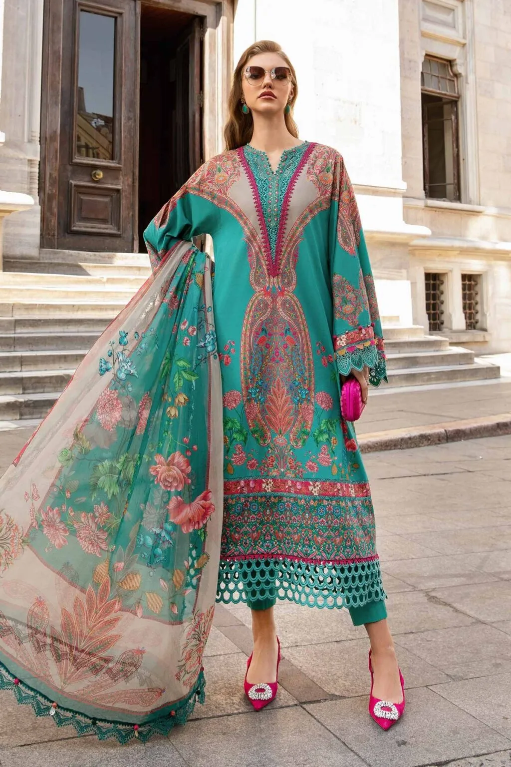 MARIA B | M-Prints Fall Edit 2024 | MPT-2304-A