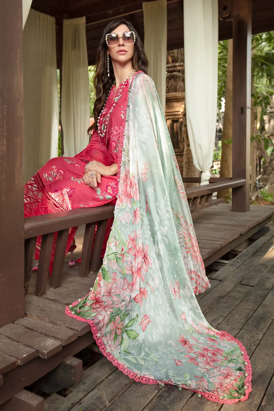 Maria.B | M.Prints Embroidered Lawn '23 | MPT-1802-A
