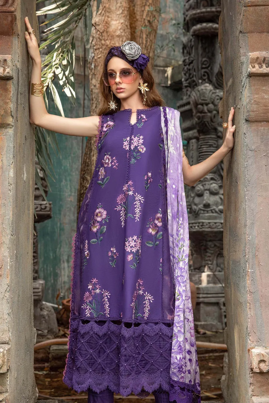 Maria.B | M.Prints Embroidered Lawn '23 | MPT-1802-B