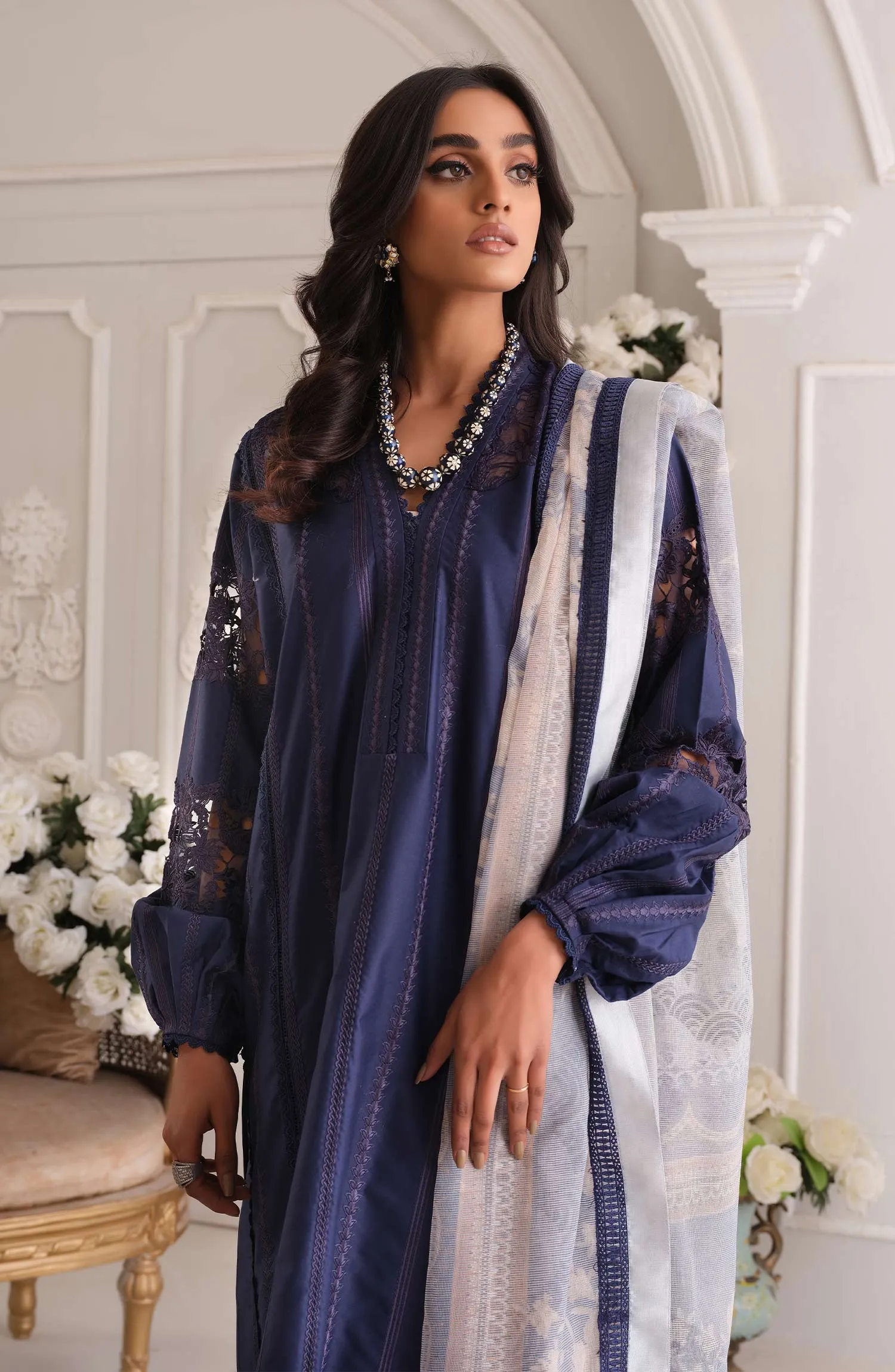 MARVALL (MLRD-010) | Maryum N Maria Chand Ki Chandni Collection 2022 | Ready To Wear Stitched Suits