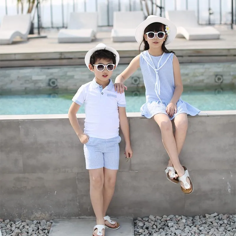 Matching Family Outfit Dress & T-shirt