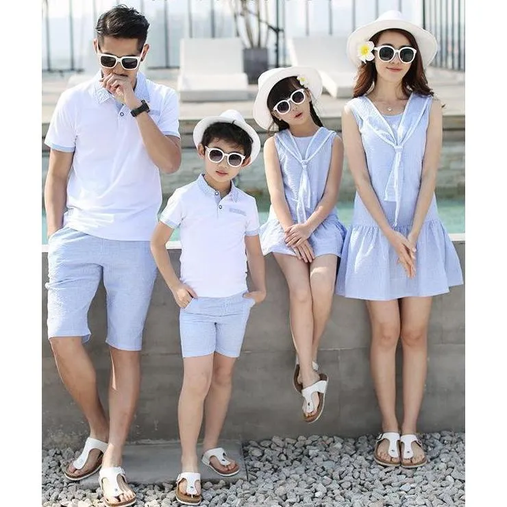 Matching Family Outfit Dress & T-shirt
