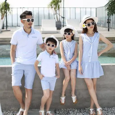 Matching Family Outfit Dress & T-shirt