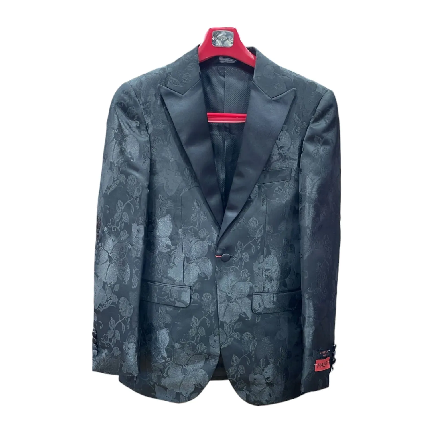 MAZARI: Floral Metallic Blazer 9616