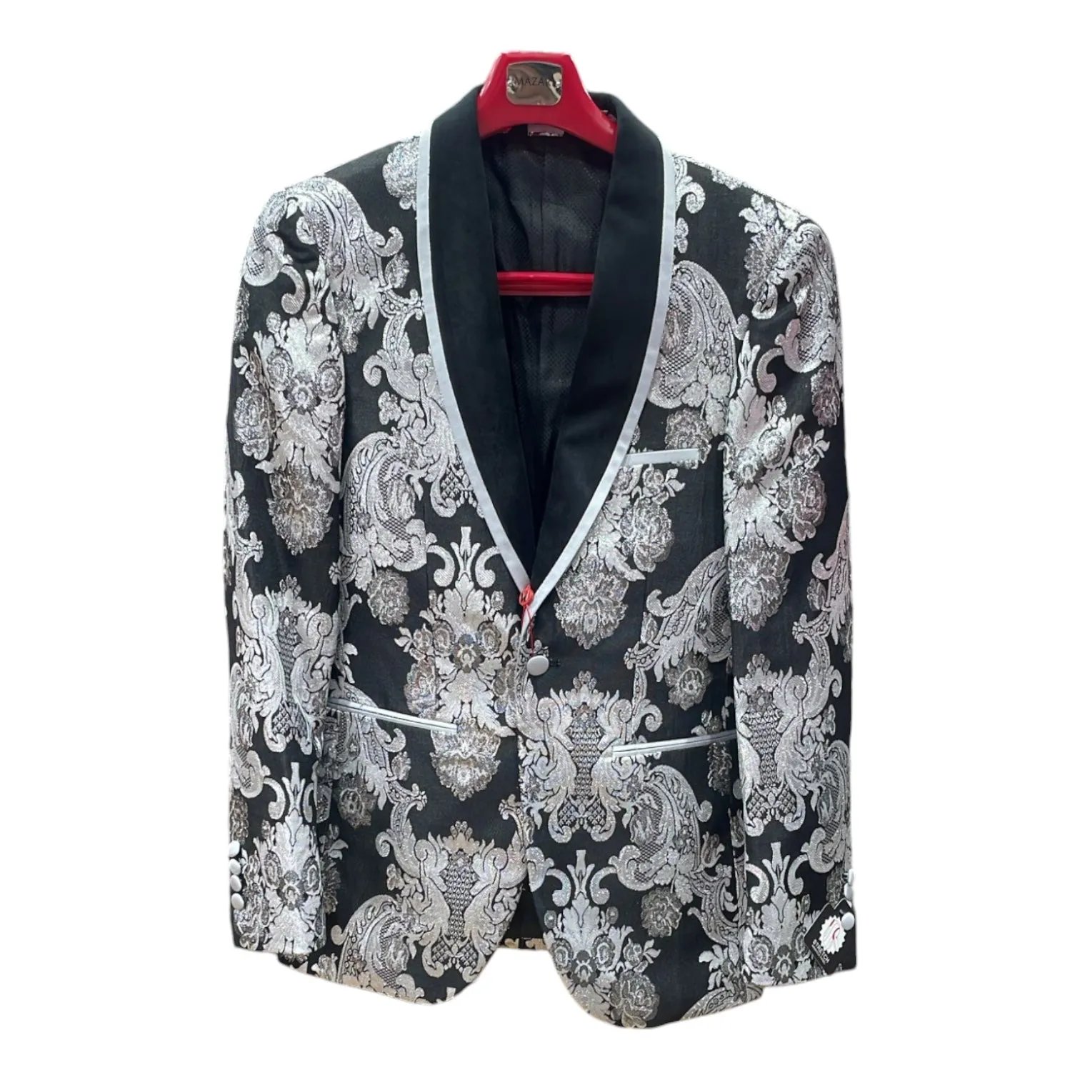 MAZARI: Metallic Blazer 9618