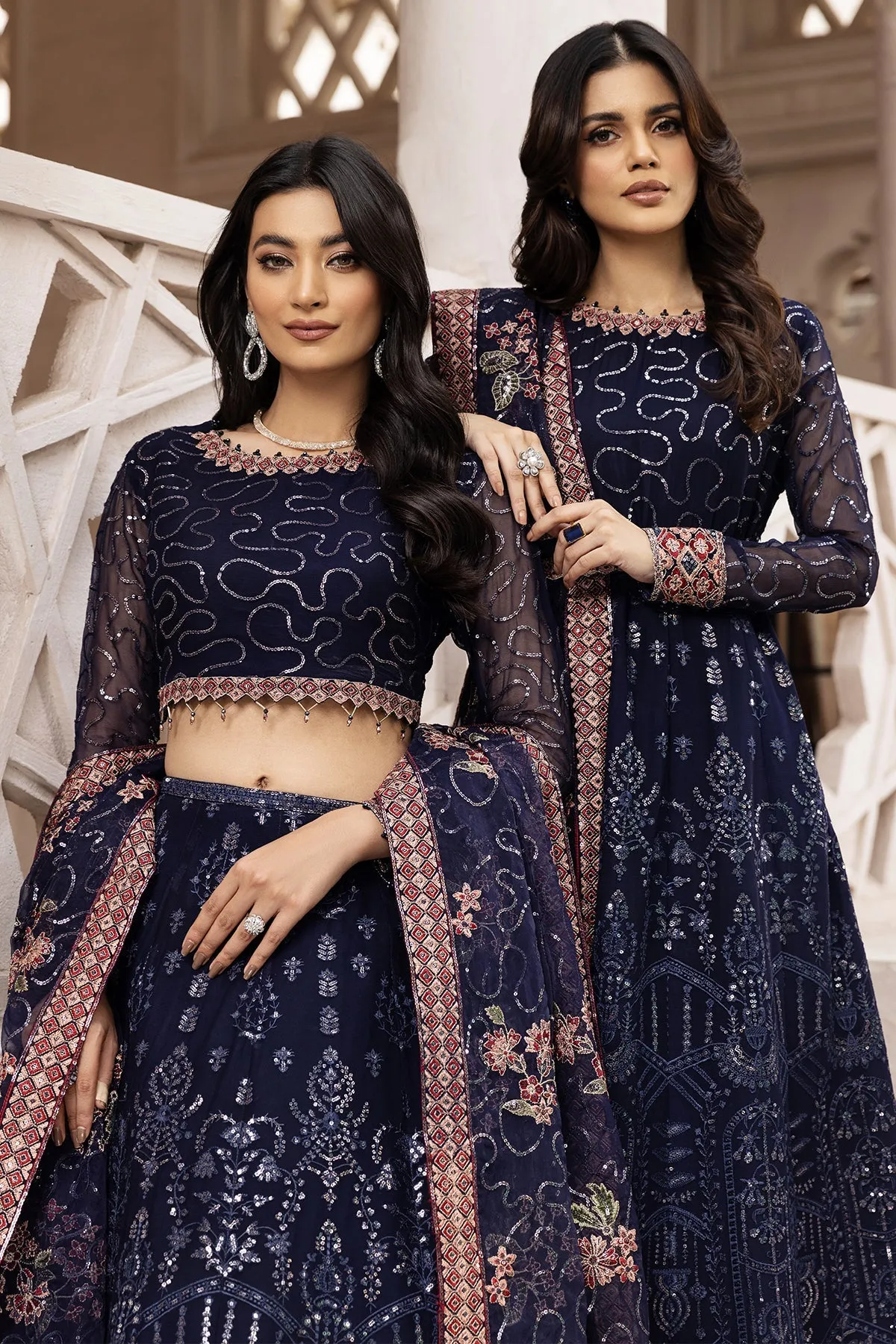 Melike  | Alizeh Fashion Muhtesem Festive Collection 2022 | Unstitched Embroidered Chiffon Suits
