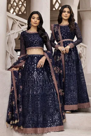 Melike  | Alizeh Fashion Muhtesem Festive Collection 2022 | Unstitched Embroidered Chiffon Suits