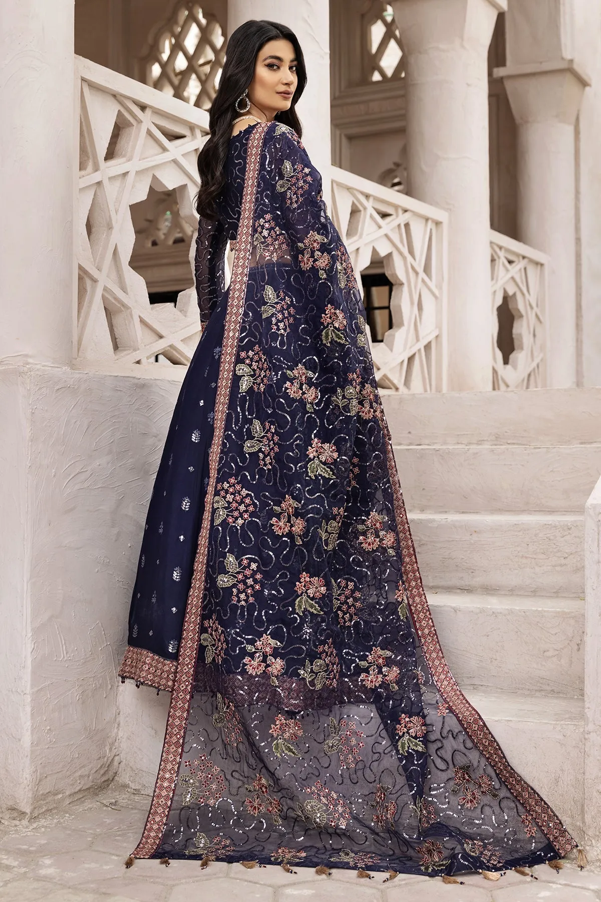 Melike  | Alizeh Fashion Muhtesem Festive Collection 2022 | Unstitched Embroidered Chiffon Suits