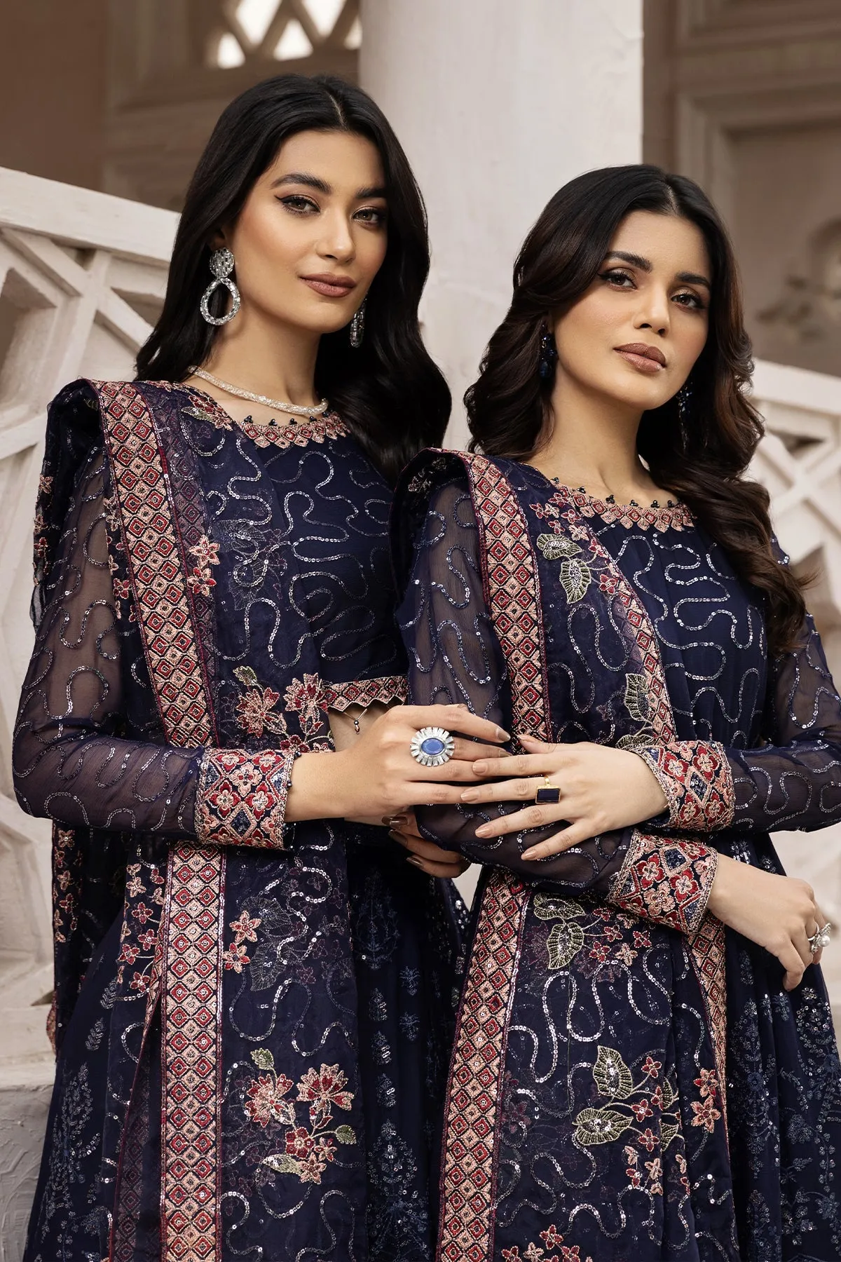 Melike  | Alizeh Fashion Muhtesem Festive Collection 2022 | Unstitched Embroidered Chiffon Suits