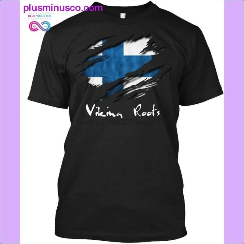 Men T Shirt Viking Roots Finland Women t-shirt