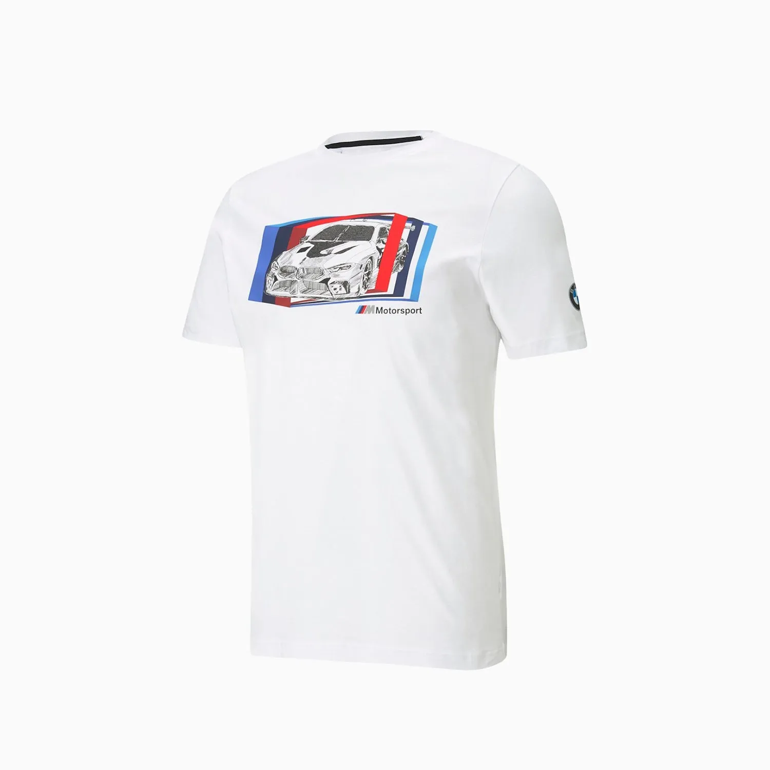 Men's BMW M Motorsport Car Graphic T Shirt