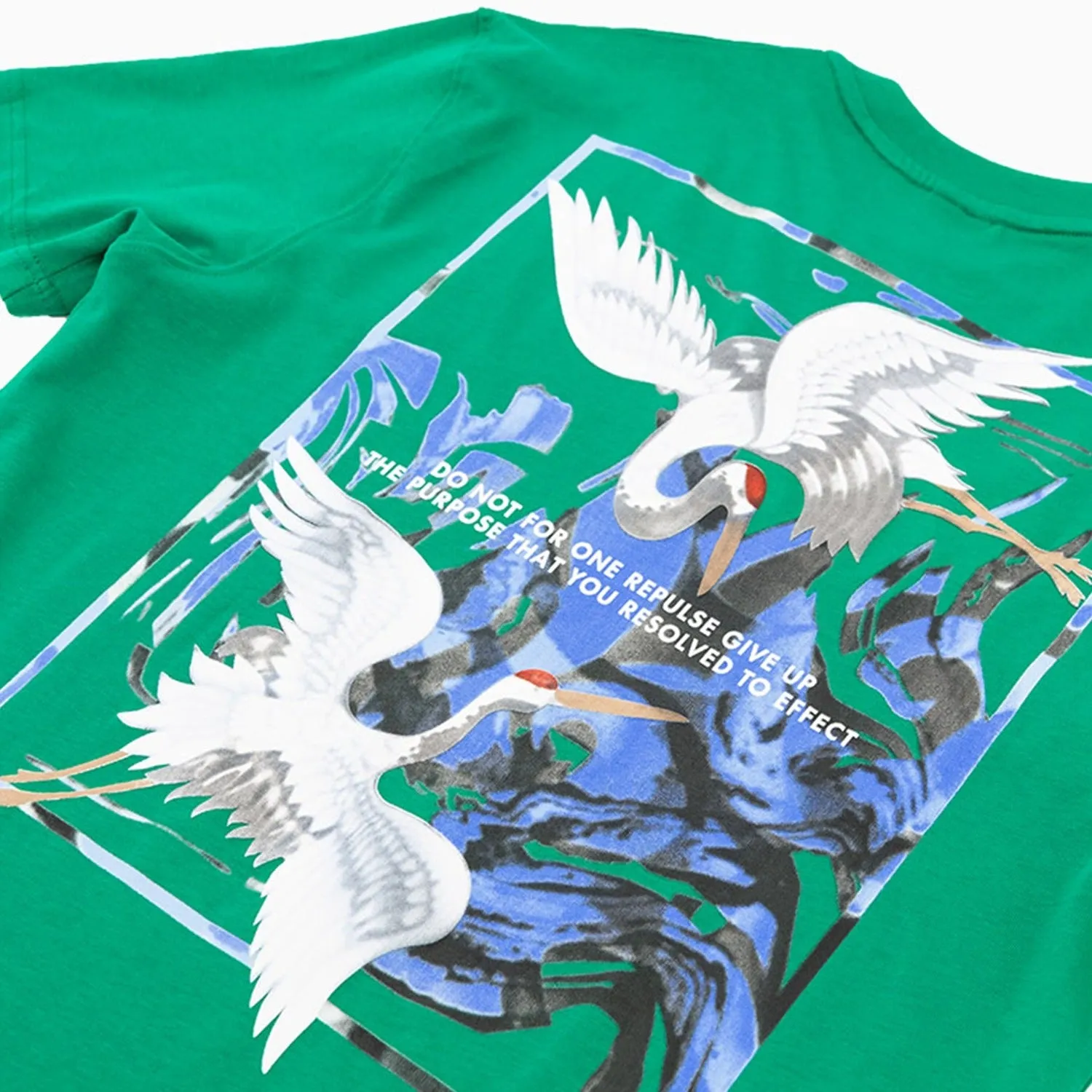 Men's Egret Graphics Short Sleeve T-Shirt