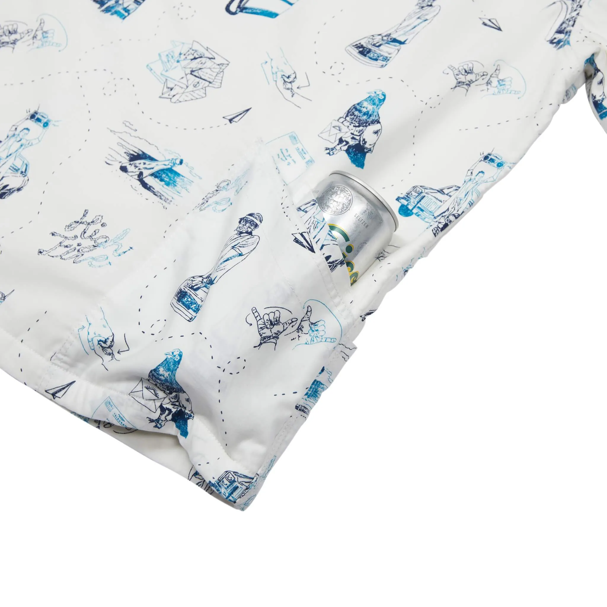 Men’s High Water Shirt - The Analog, White Sand