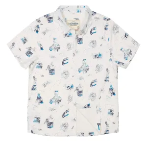 Men’s High Water Shirt - The Analog, White Sand