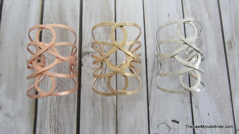 Metal Swirl Cuff (more colors)