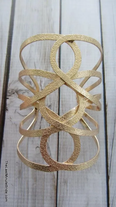 Metal Swirl Cuff (more colors)