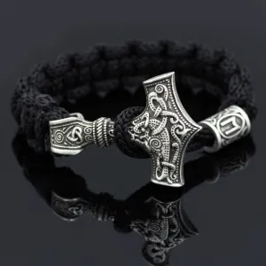 Mjolnir Rune Bracelet