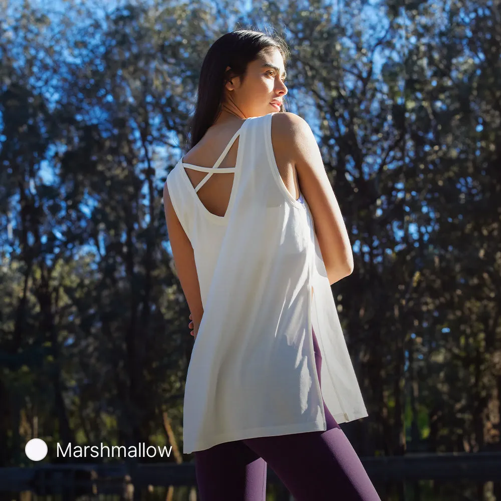 Modal Sustainable Drape Tank Top