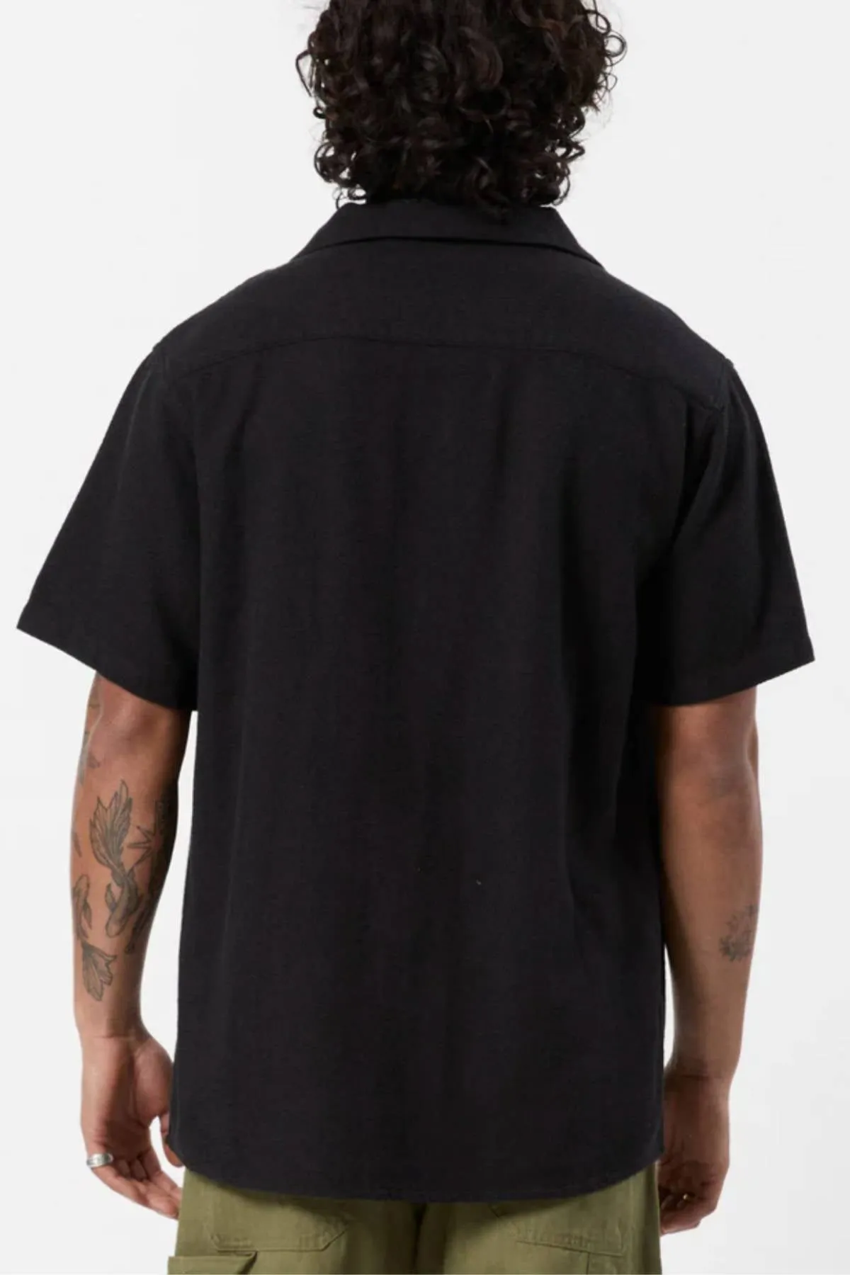 Mr Simple Waffle Short Sleeve Shirt