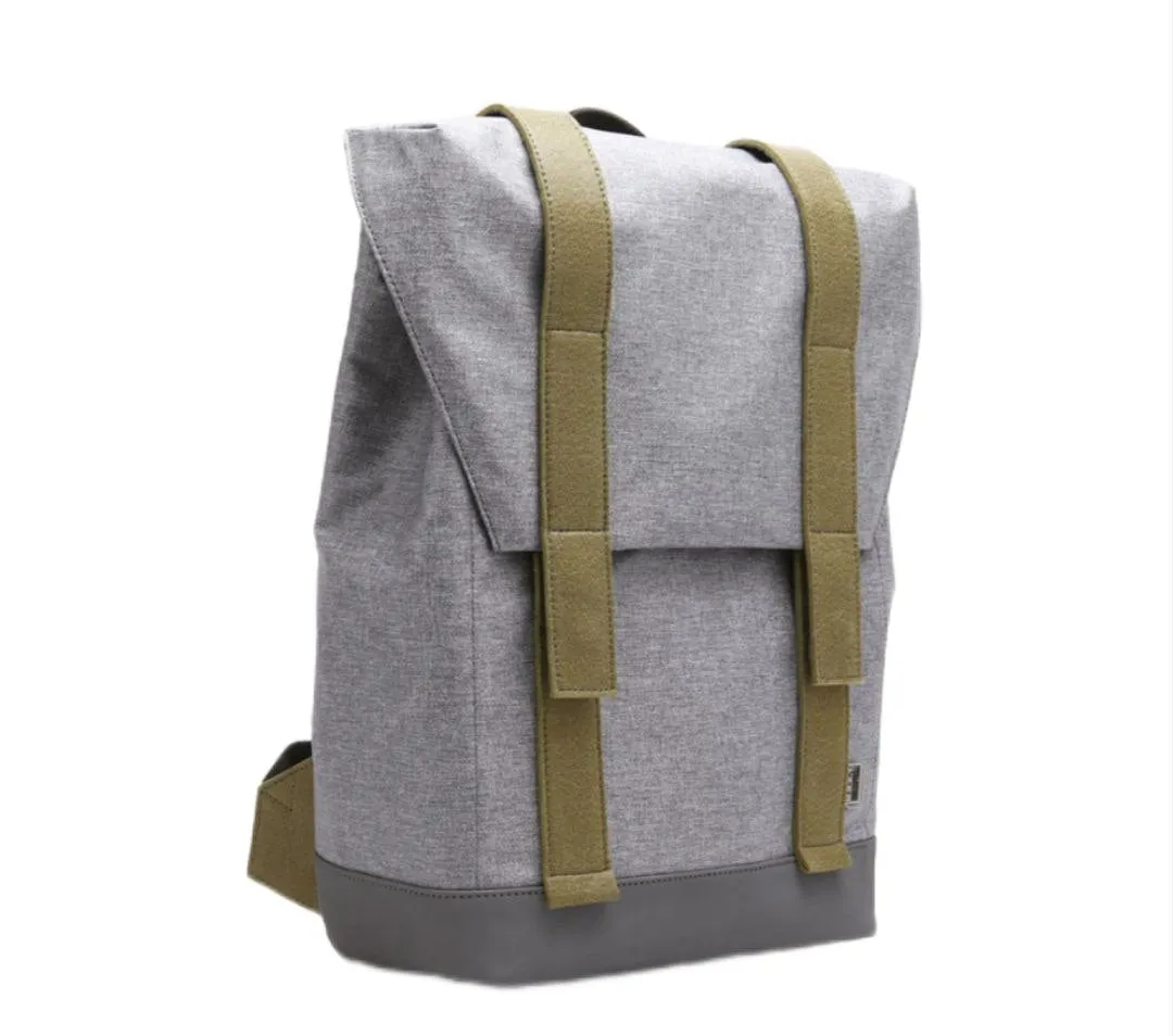 M.R.K.T. Men's Grey Monroe V6 Backpack #39A70806 17'x5'x14' One Size NWT