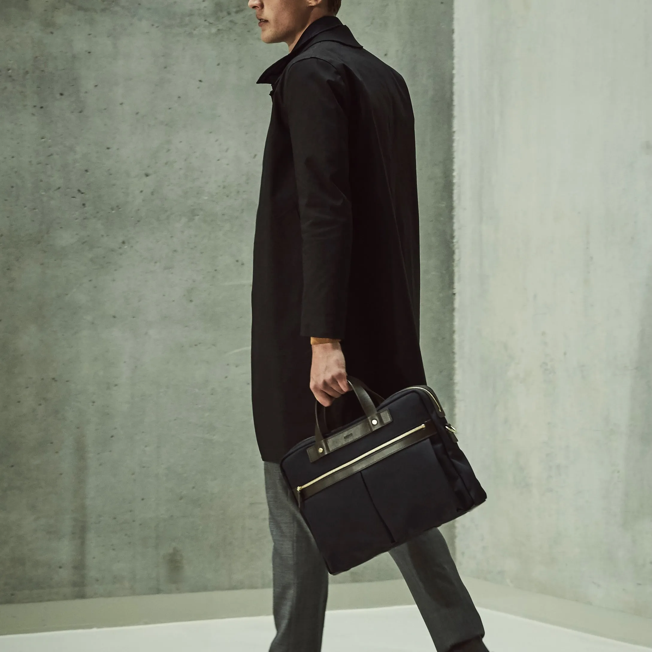 M/S Office - Navy/Dark Brown