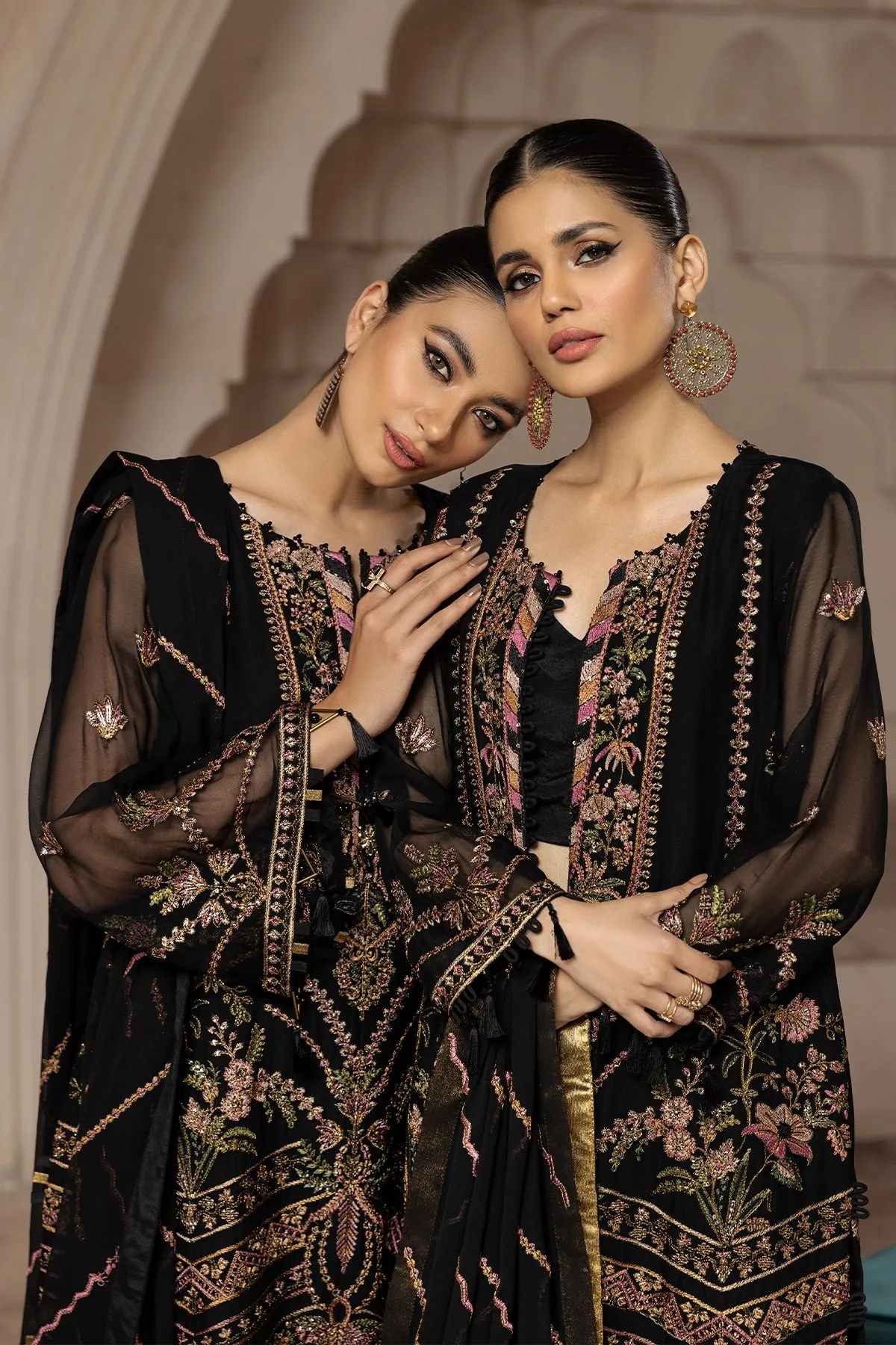 Muberra  | Alizeh Fashion Muhtesem Festive Collection 2022 | Unstitched Embroidered Chiffon Suits