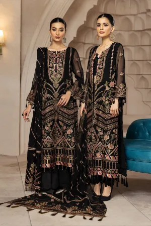Muberra  | Alizeh Fashion Muhtesem Festive Collection 2022 | Unstitched Embroidered Chiffon Suits