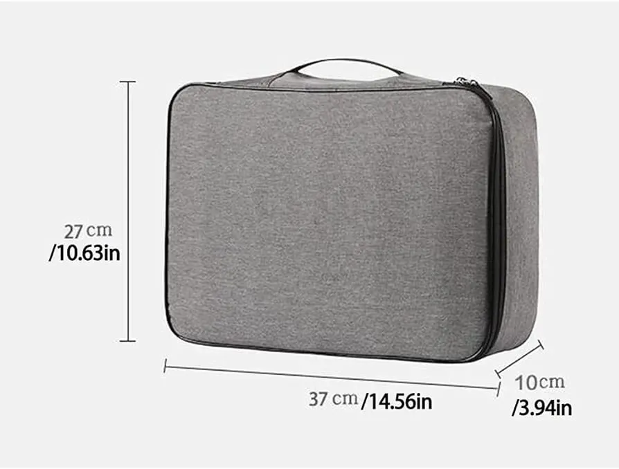 Multilayer Portable File Storage Bag