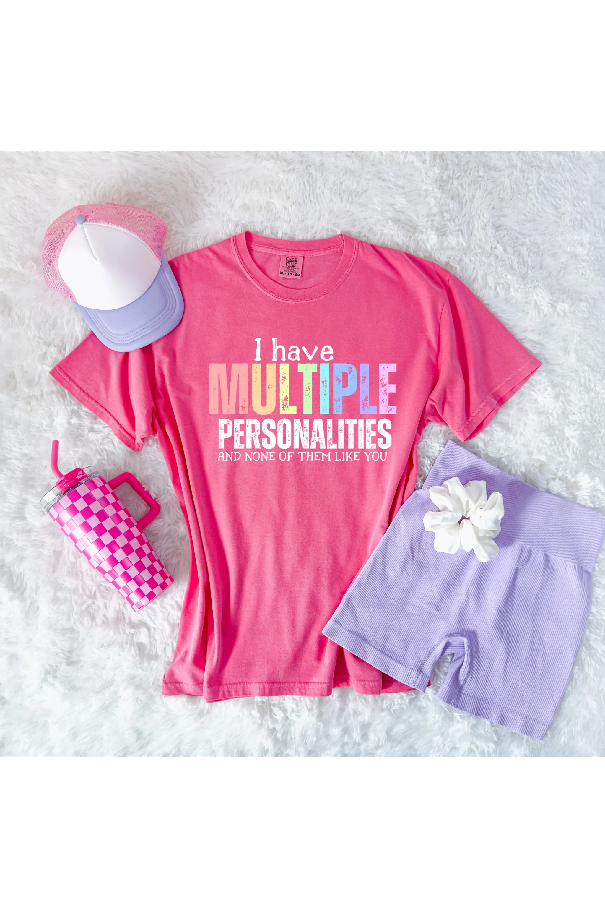 Multiple Personalities Comfort Colors T-Shirt