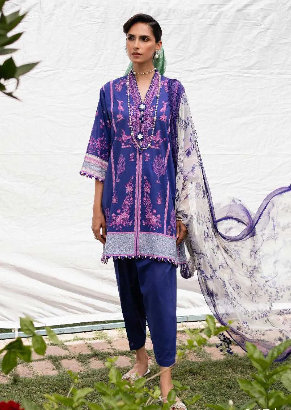 MUZN-14-B - Unstitched - Muzlin Collection Vol 2 by Sana Safinaz 2023