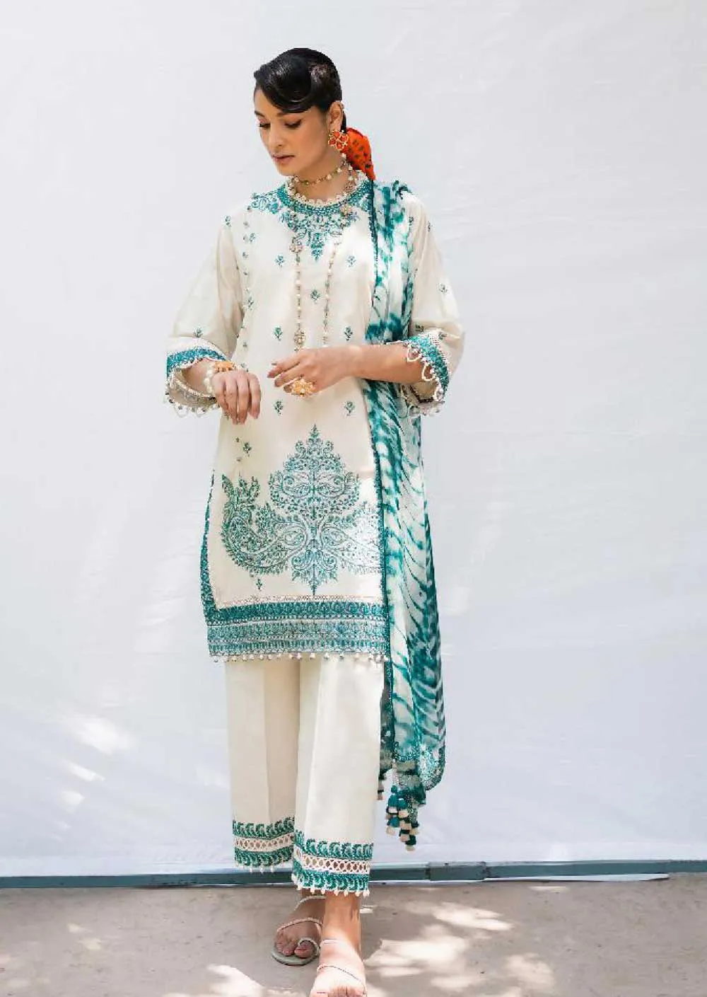 MUZN-17-A - Unstitched - Muzlin Collection Vol 2 by Sana Safinaz 2023