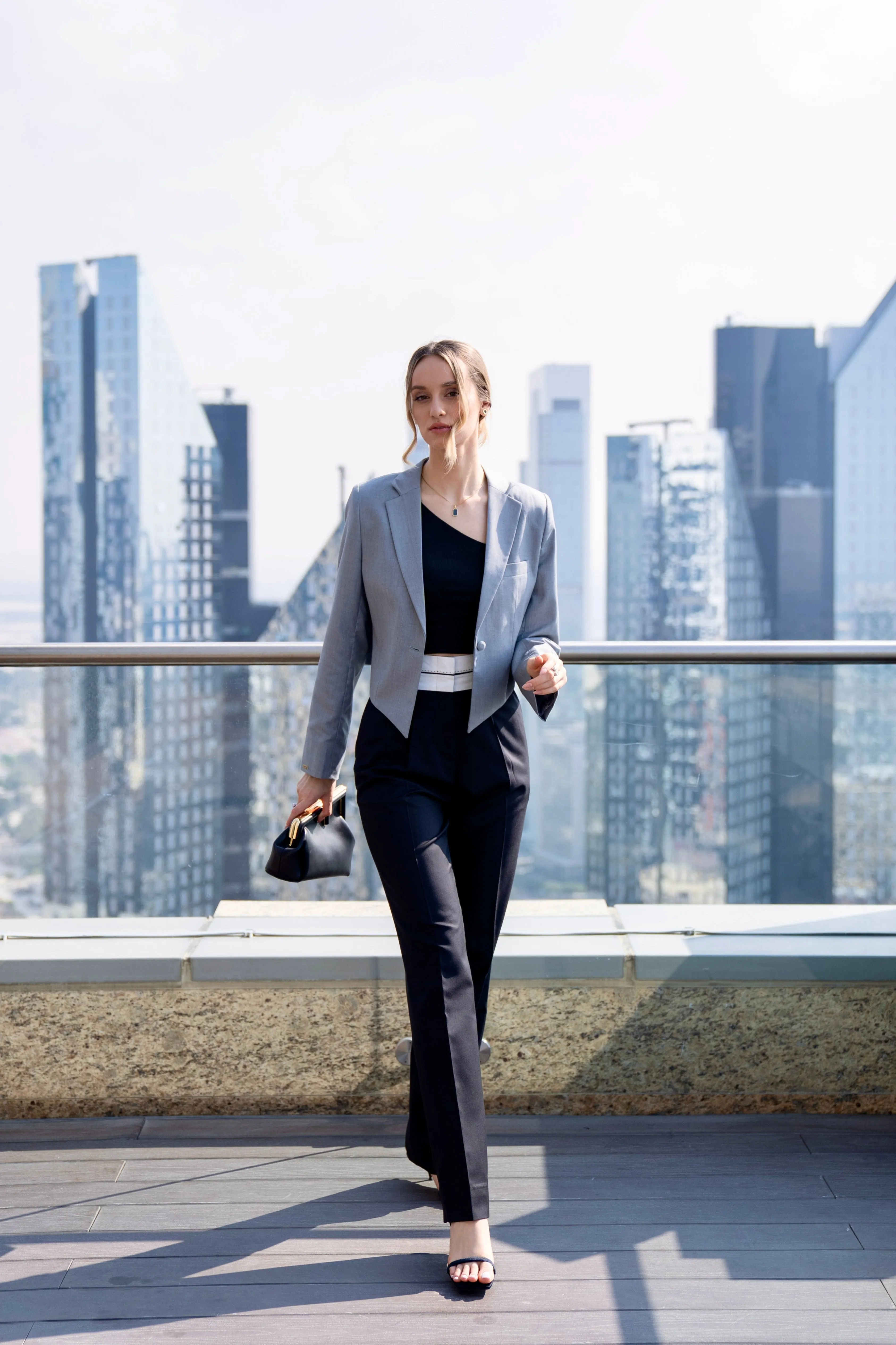 Nevada Grey - Cropped Suit