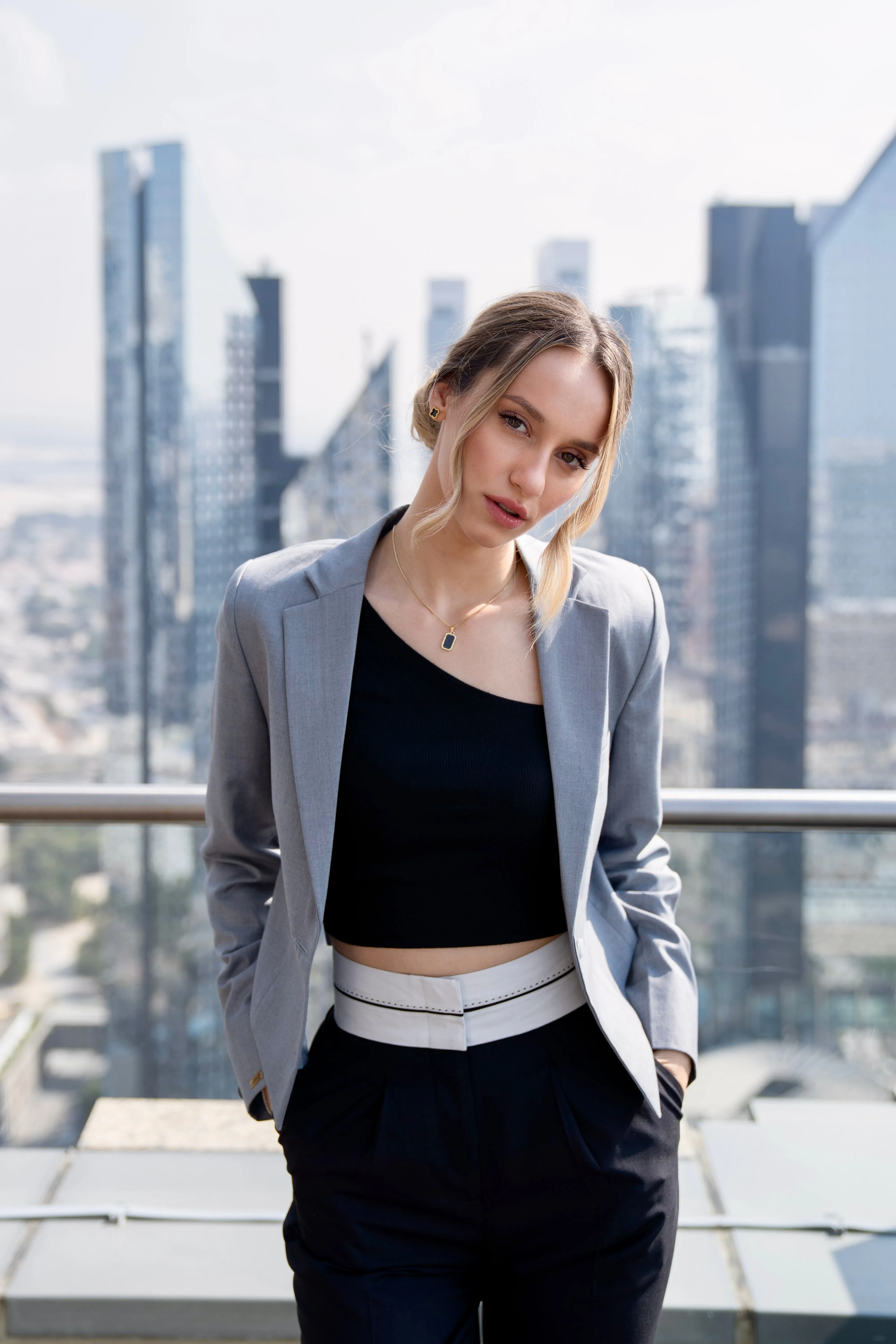 Nevada Grey - Cropped Suit
