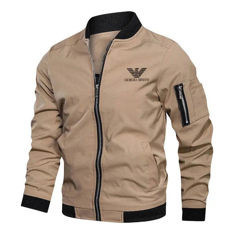 New autumn leisure bomber jacket