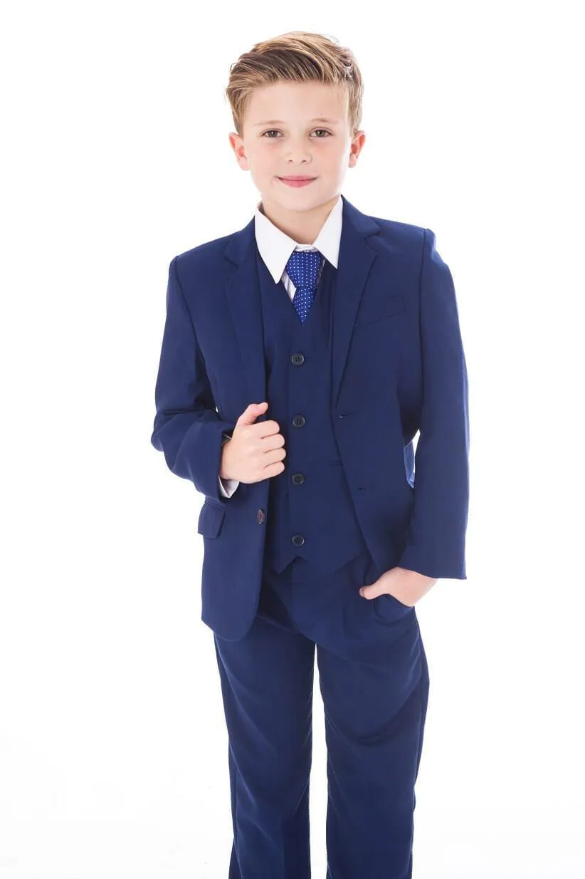 Noah - Royal Blue 5 Piece Suit